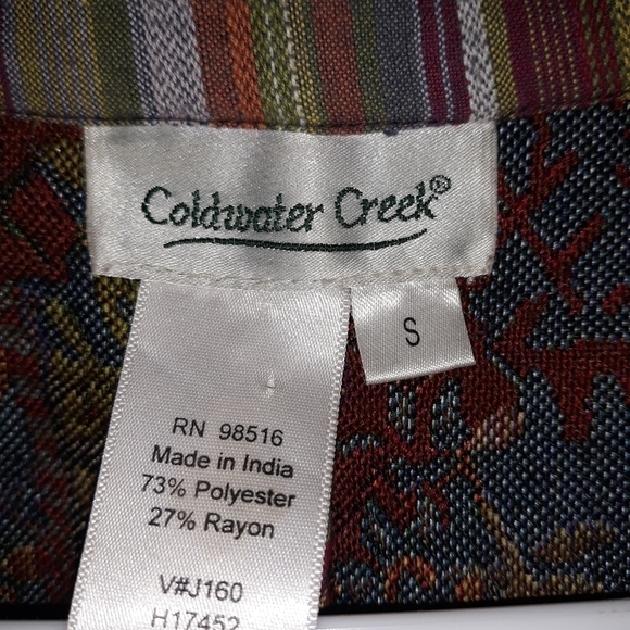 Coldwater creek blazer size small A-43 5/$25 - Picture 4 of 4
